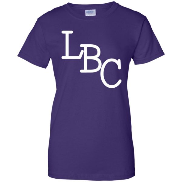 lbc womens t shirt - lady t shirt - purple