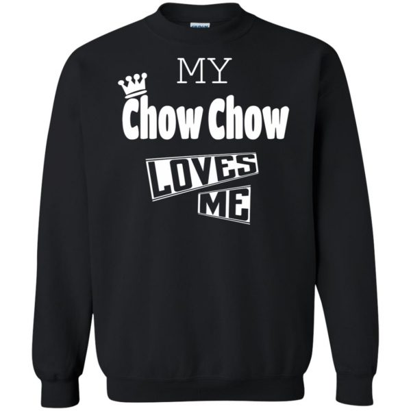 chow chow sweatshirt - black