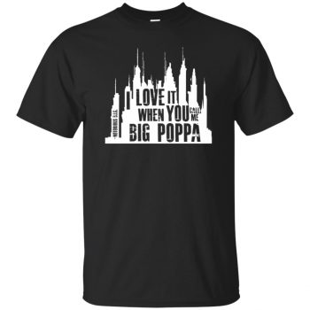 big poppa shirt - black