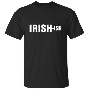 irish ish shirt - black
