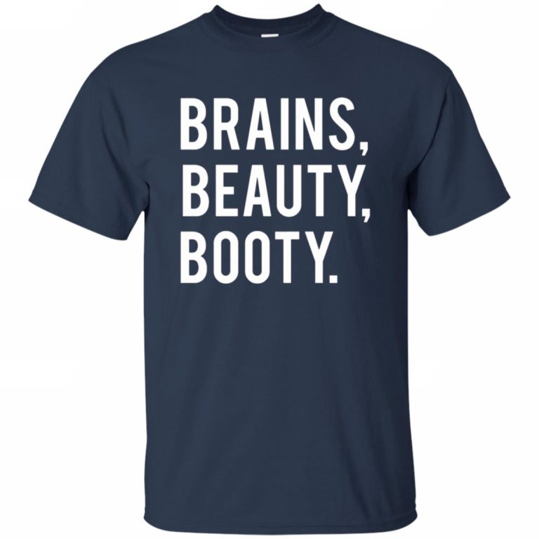 brains beauty booty shirt boohoo