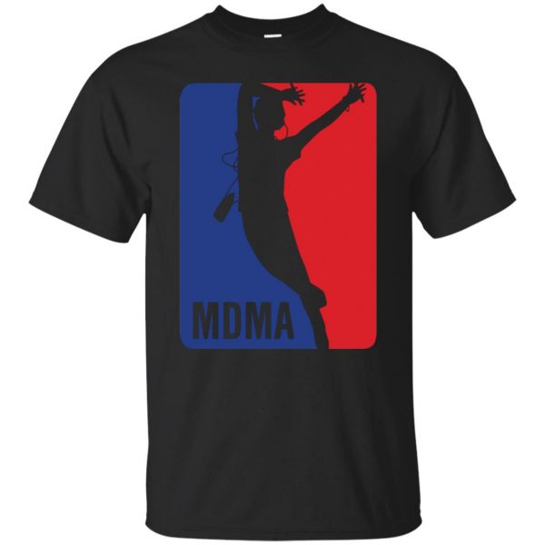 mdma shirt - black