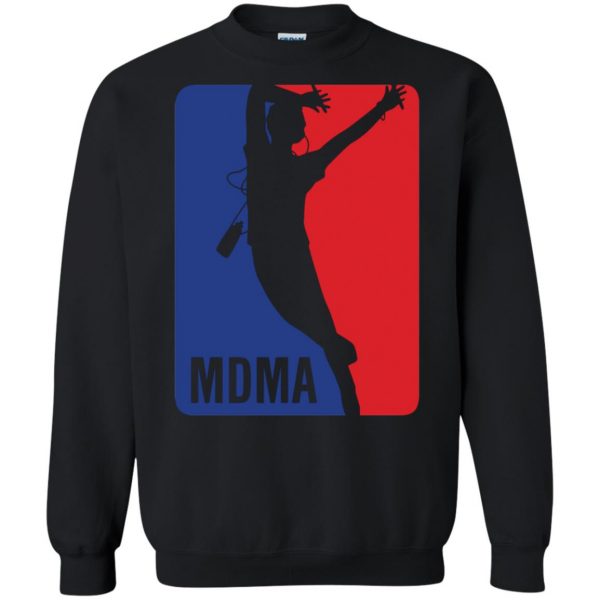 mdma sweatshirt - black