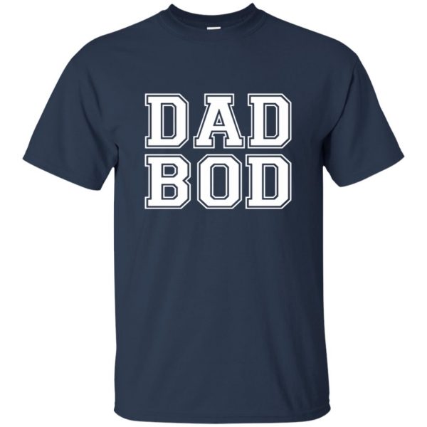 dad bod t shirt - navy blue