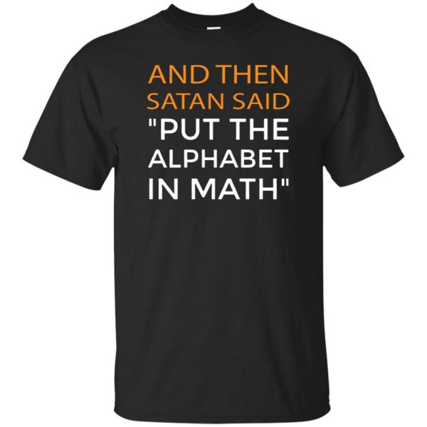 algebra t shirt - black