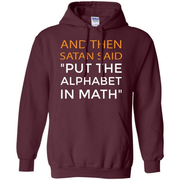 algebra hoodie - maroon