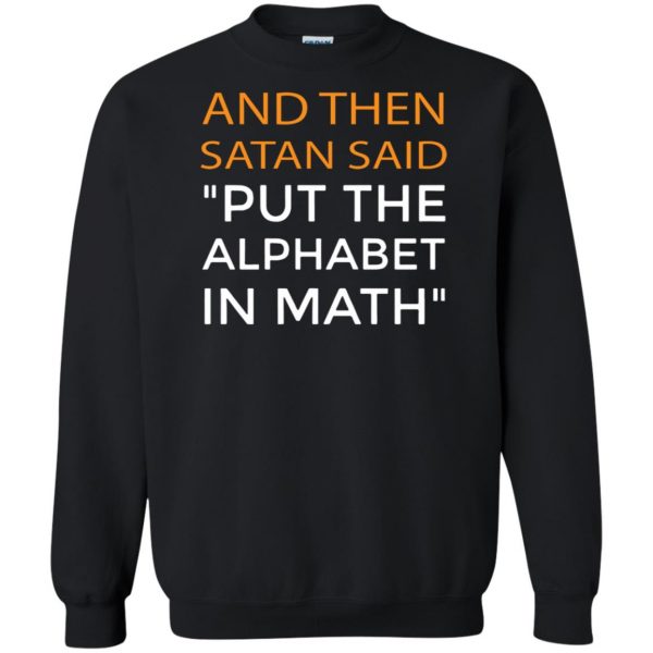 algebra sweatshirt - black
