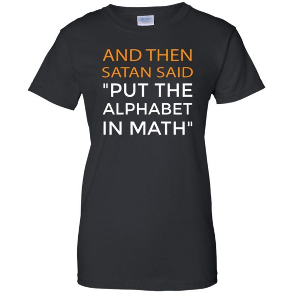 algebra womens t shirt - lady t shirt - black